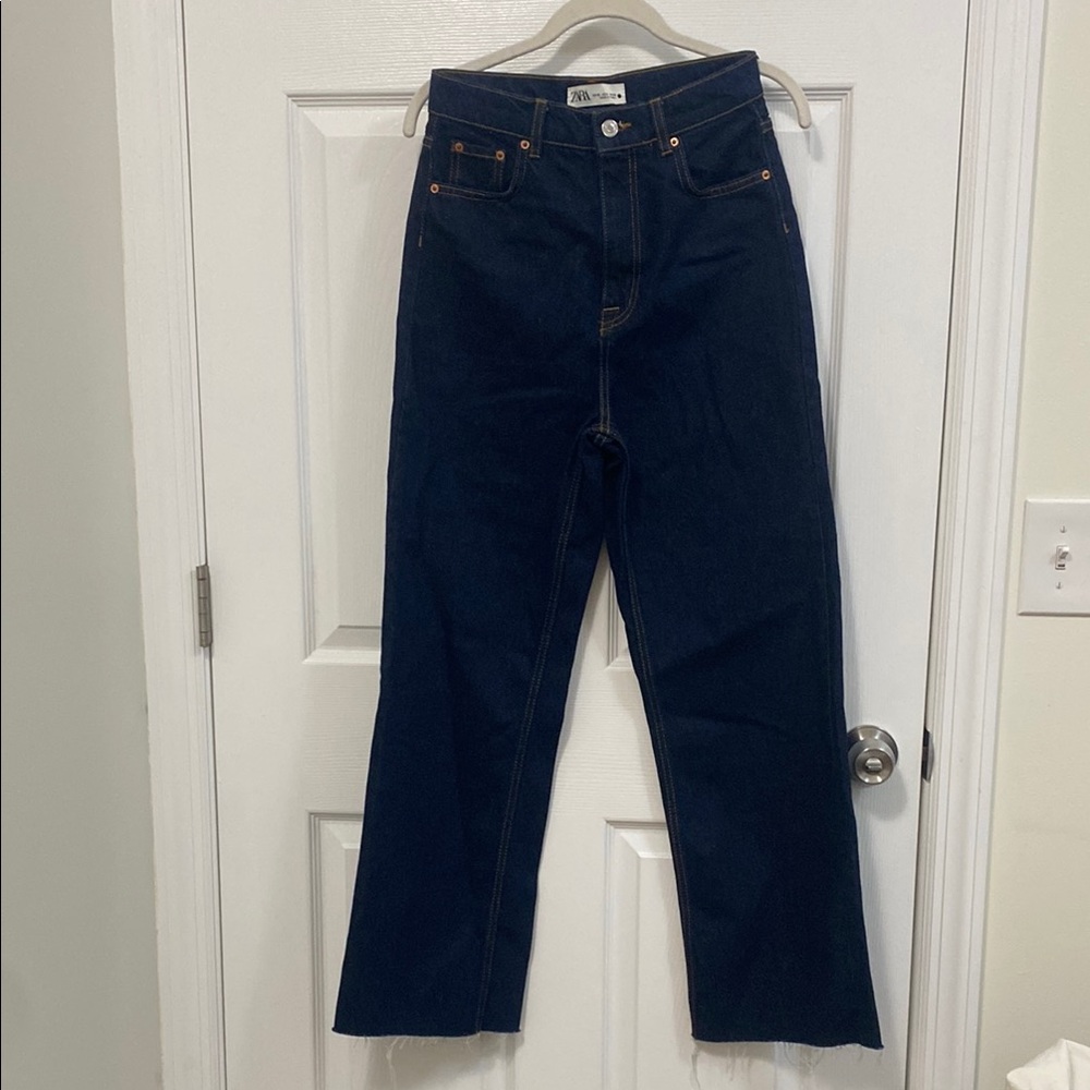 Zara straight leg jeans